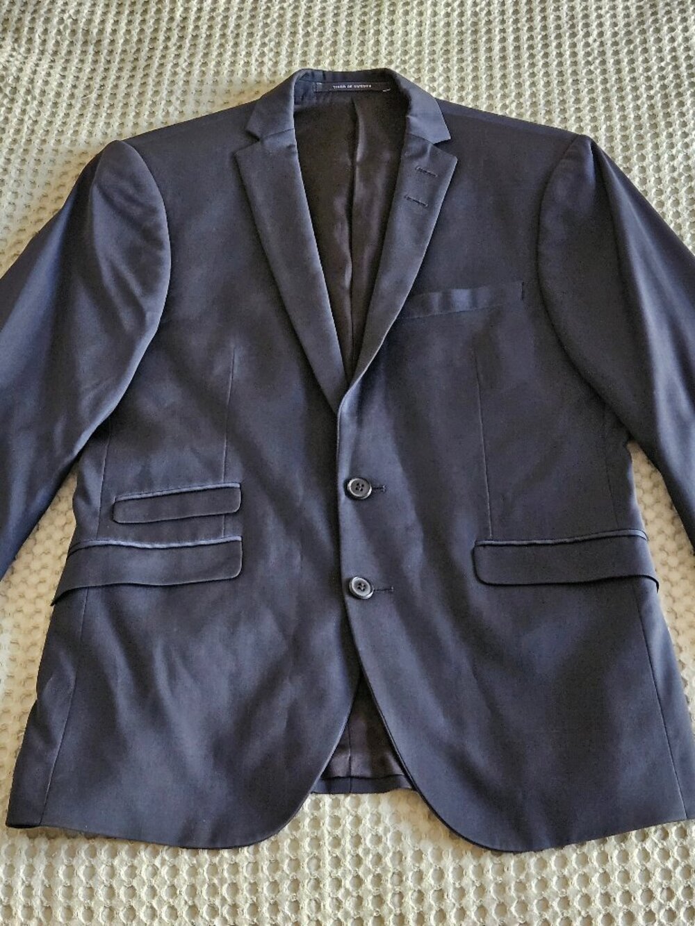Tiger of Sweden Navy 100% Wool Blazer EU 46 Cerruti 1881 Italian Fabric
